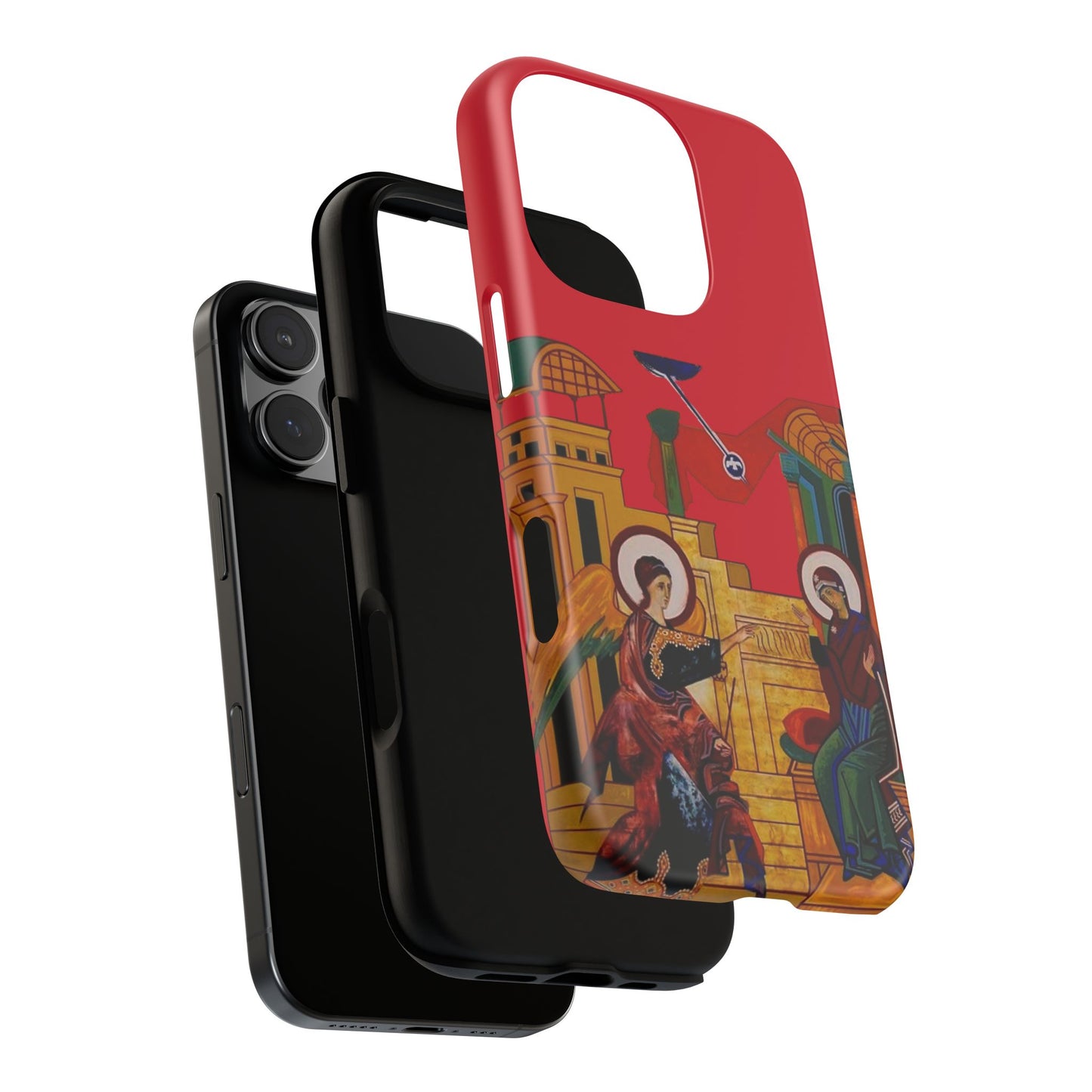 Annunciation Iphone's Tough Cases (Red)