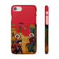 Annunciation Iphone's Snap Cases (Red)