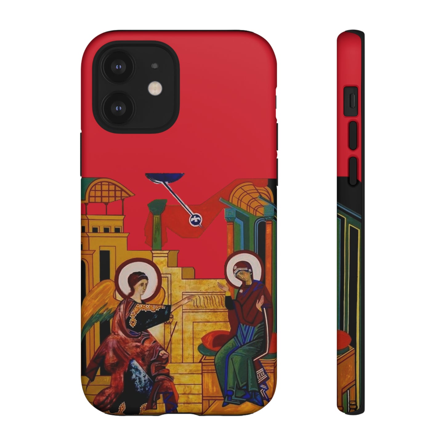 Annunciation Iphone's Tough Cases (Red)