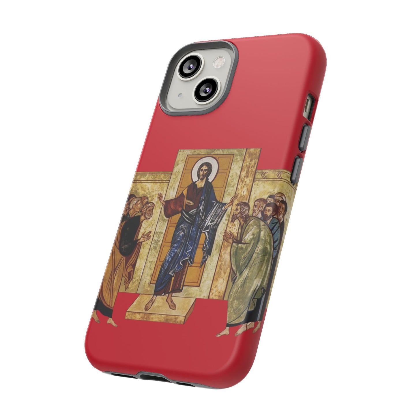 Apparition to the Disciples iPhone's Tough Cases (Red)