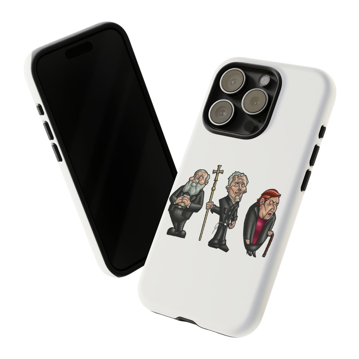 Initiators Cartoon iPhone's white Tough Cases