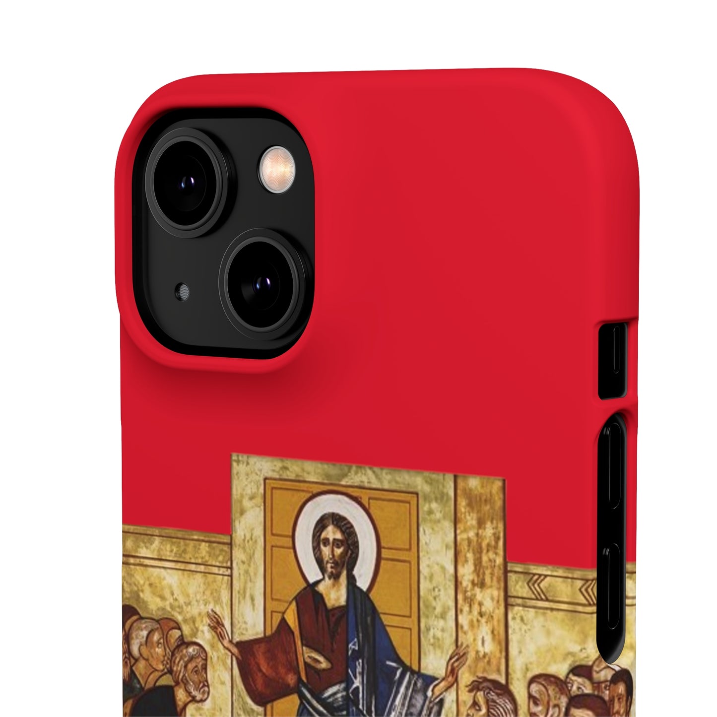 Apparition to the Disciples iPhone's Snap Cases (Red)