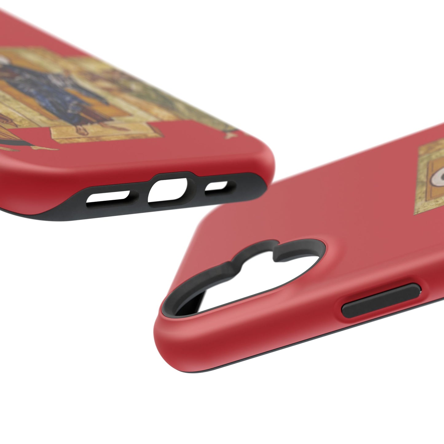 Apparition to the Disciples iPhone's MagSafe Tough Cases (Red)