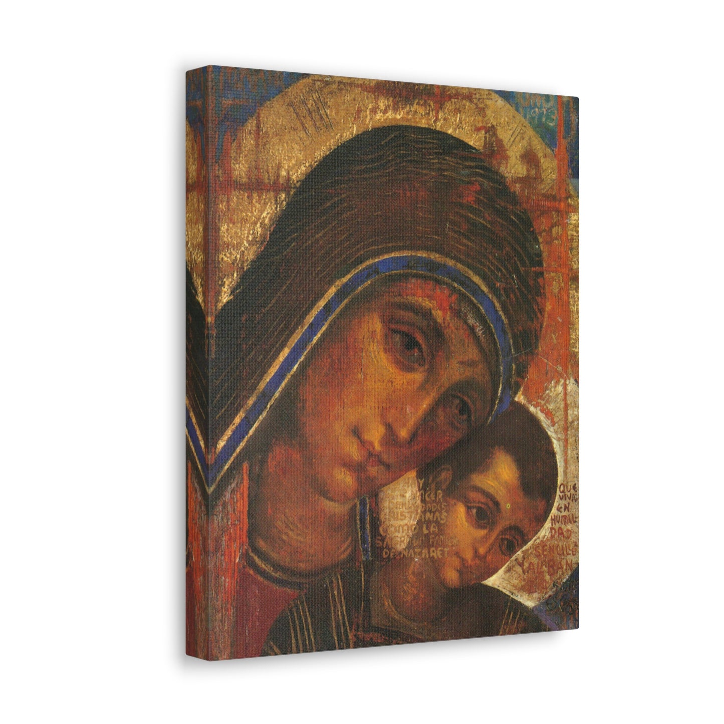 Virgin of the Way Canvas