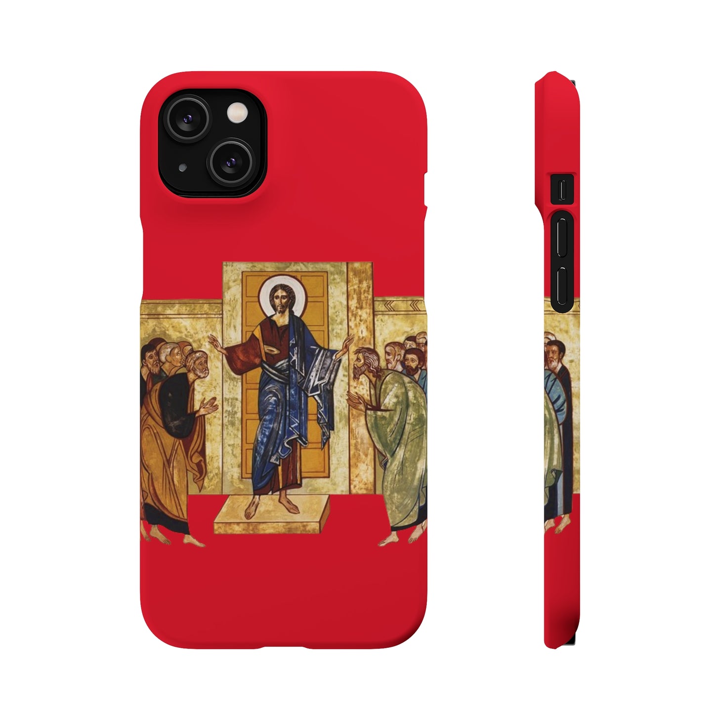 Apparition to the Disciples iPhone's Snap Cases (Red)