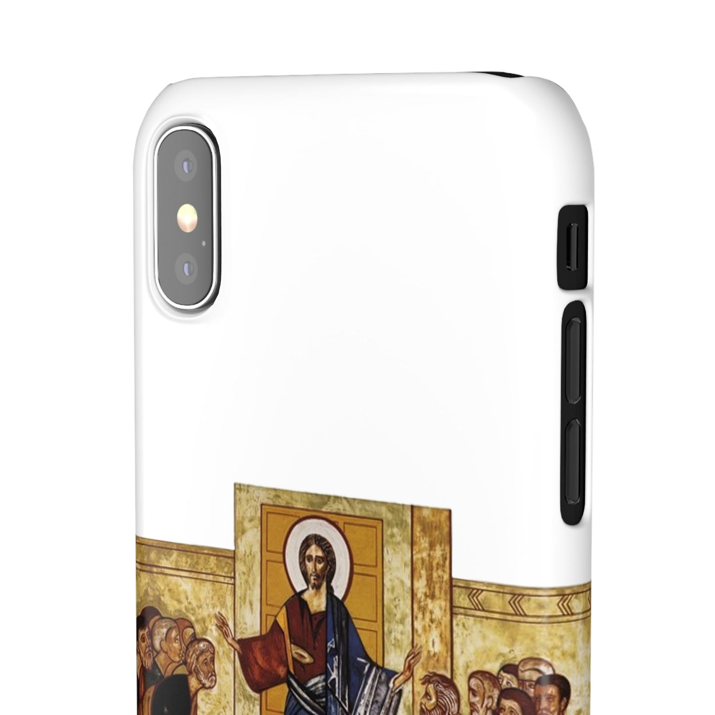 Apparition to the Disciples iPhone's Snap Cases (White)