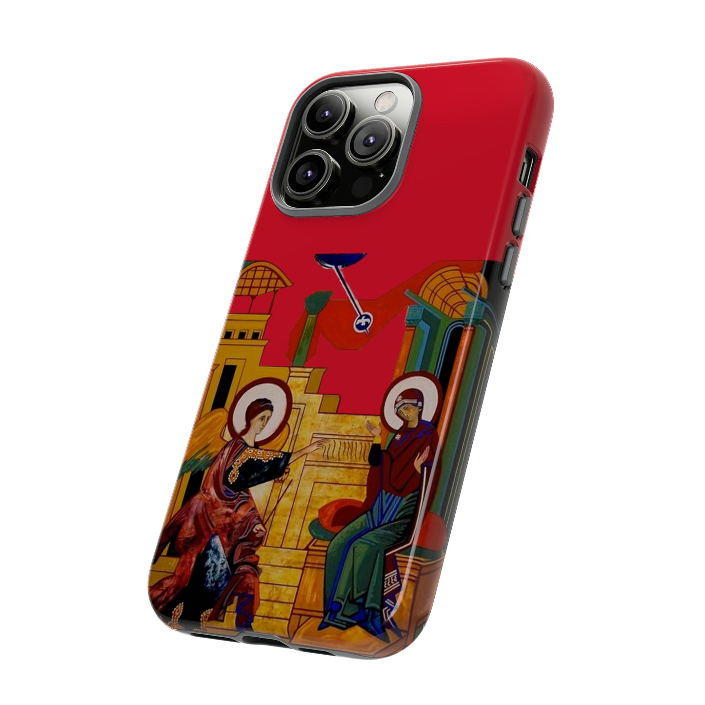 Annunciation Iphone's Tough Cases (Red)