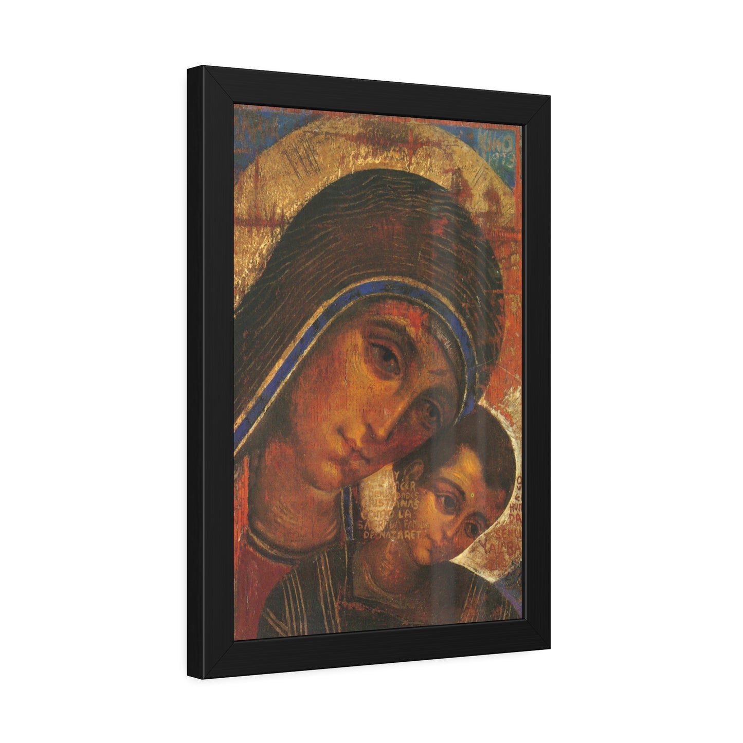 Virgin of the Way Framed Poster