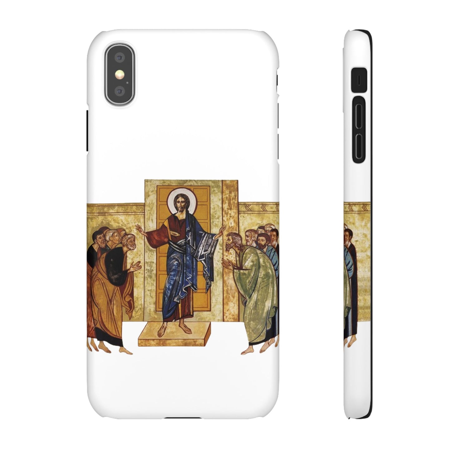 Apparition to the Disciples iPhone's Snap Cases (White)