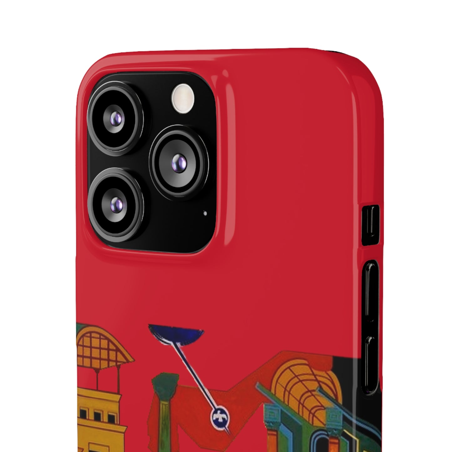 Annunciation Iphone's Snap Cases (Red)