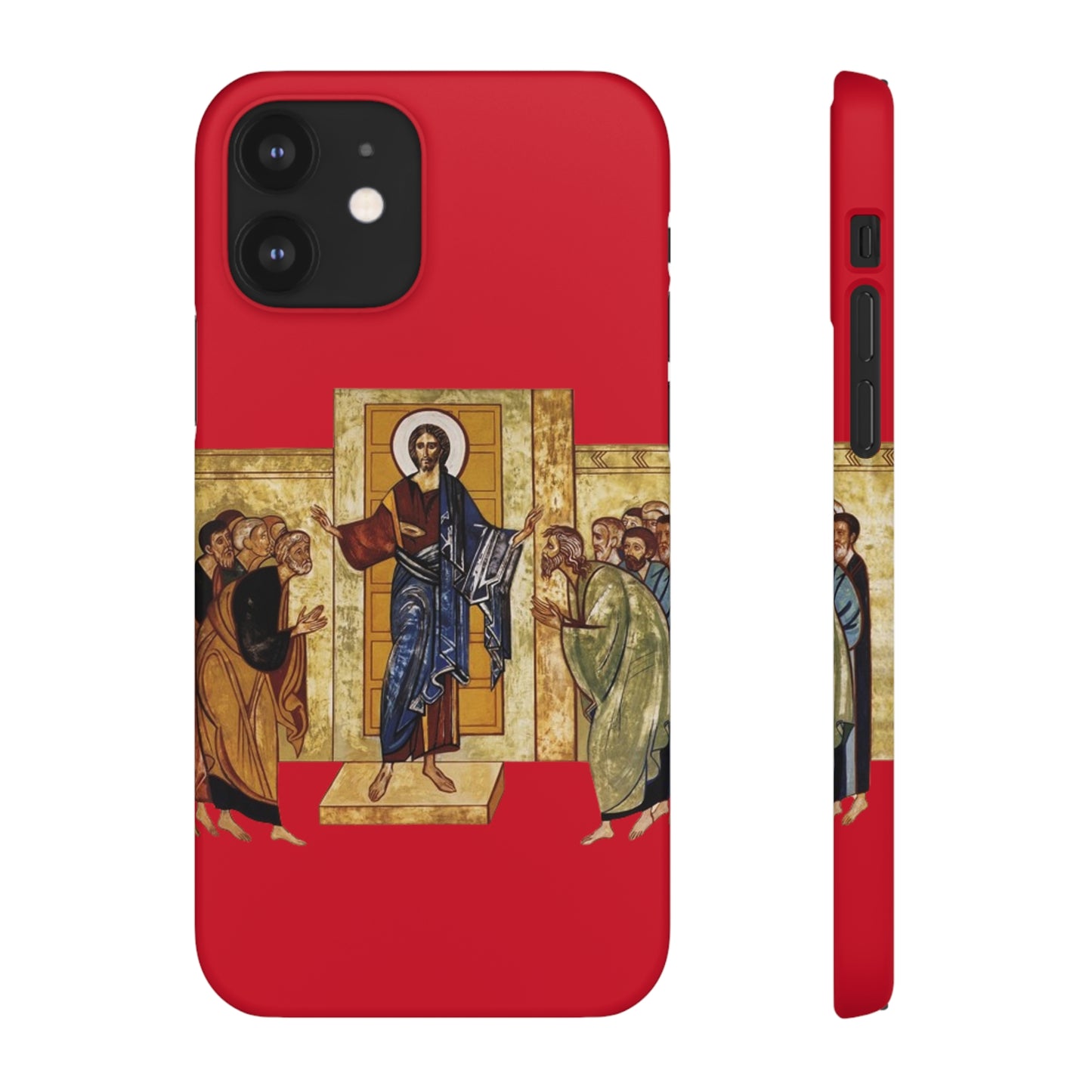 Apparition to the Disciples iPhone's Snap Cases (Red)