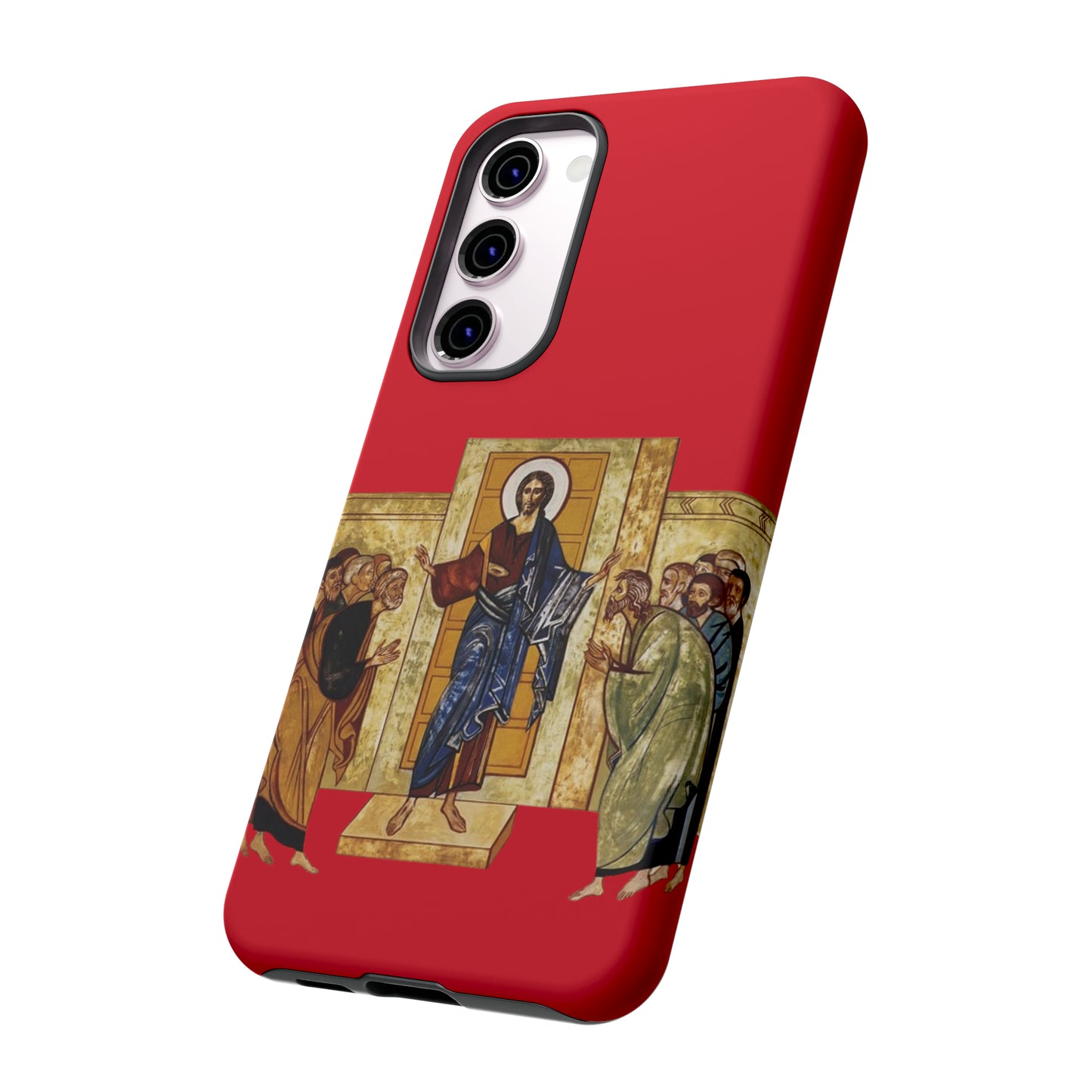 Apparition to the Disciples Samsung Galaxy's Tough Cases (Red)