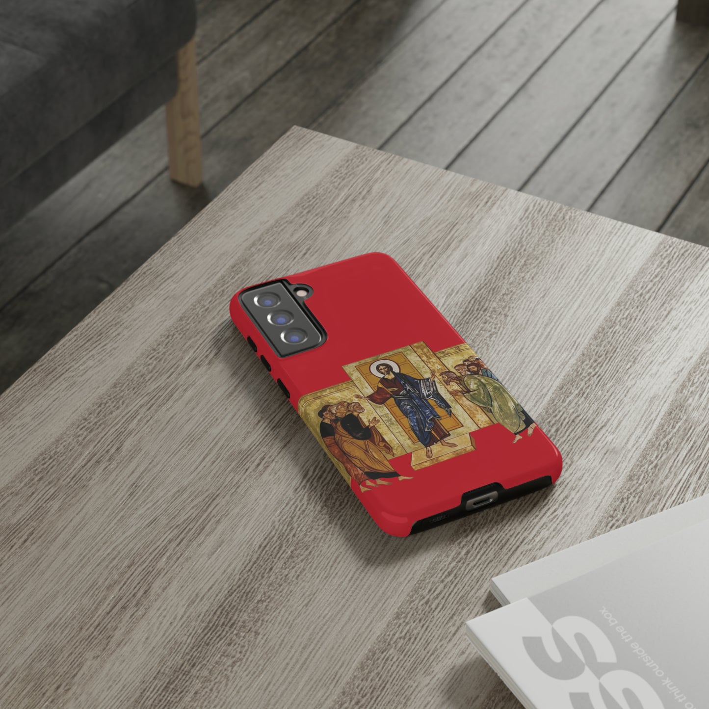 Apparition to the Disciples Samsung Galaxy's Tough Cases (Red)