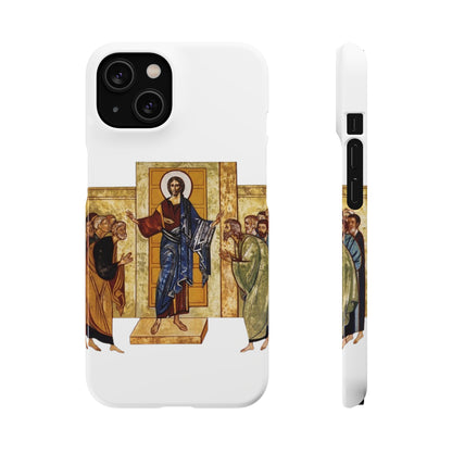 Apparition to the Disciples iPhone's Snap Cases (White)