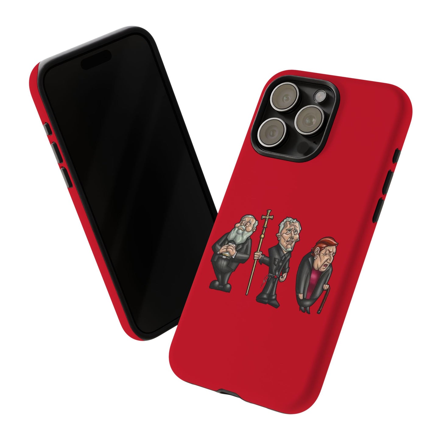 Initiators Cartoon iPhone's Red Tough Cases