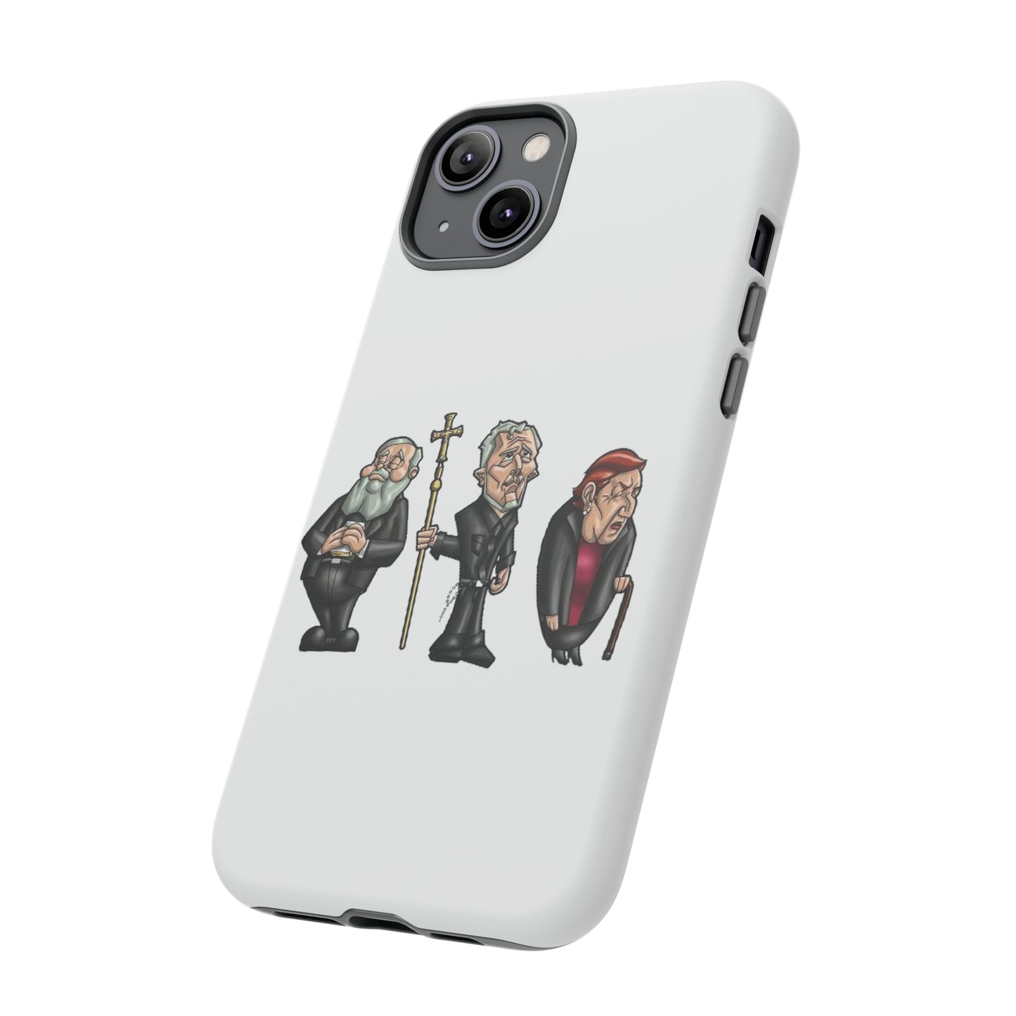 Initiators Cartoon iPhone's white Tough Cases