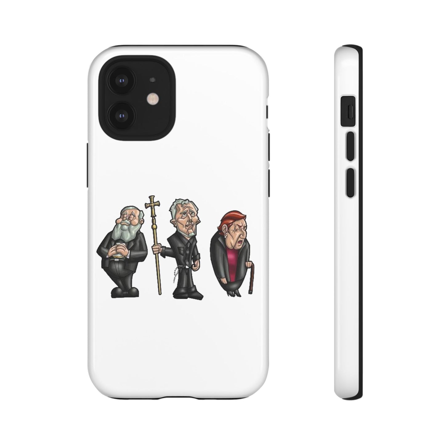 Initiators Cartoon iPhone's white Tough Cases