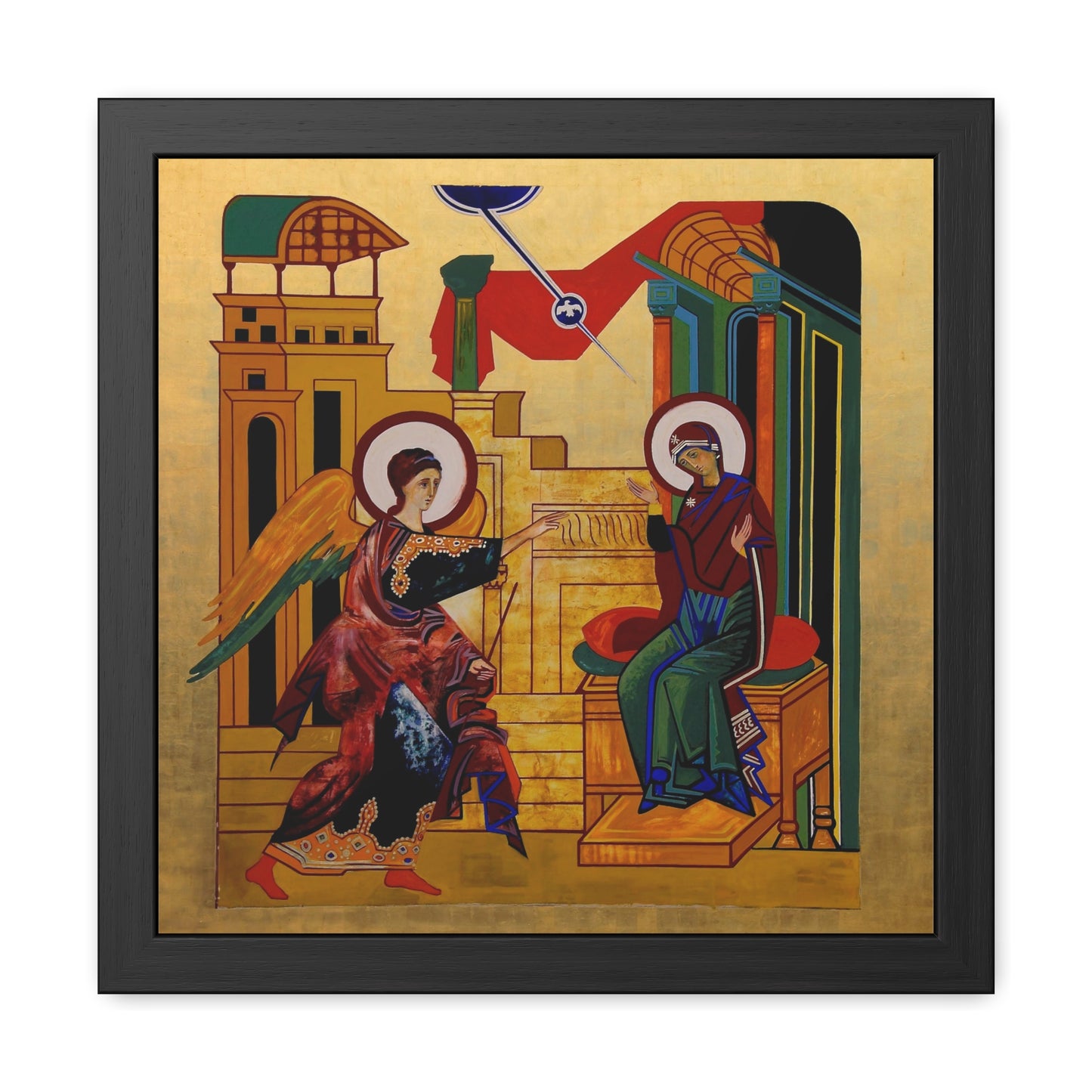 Annunciation Framed