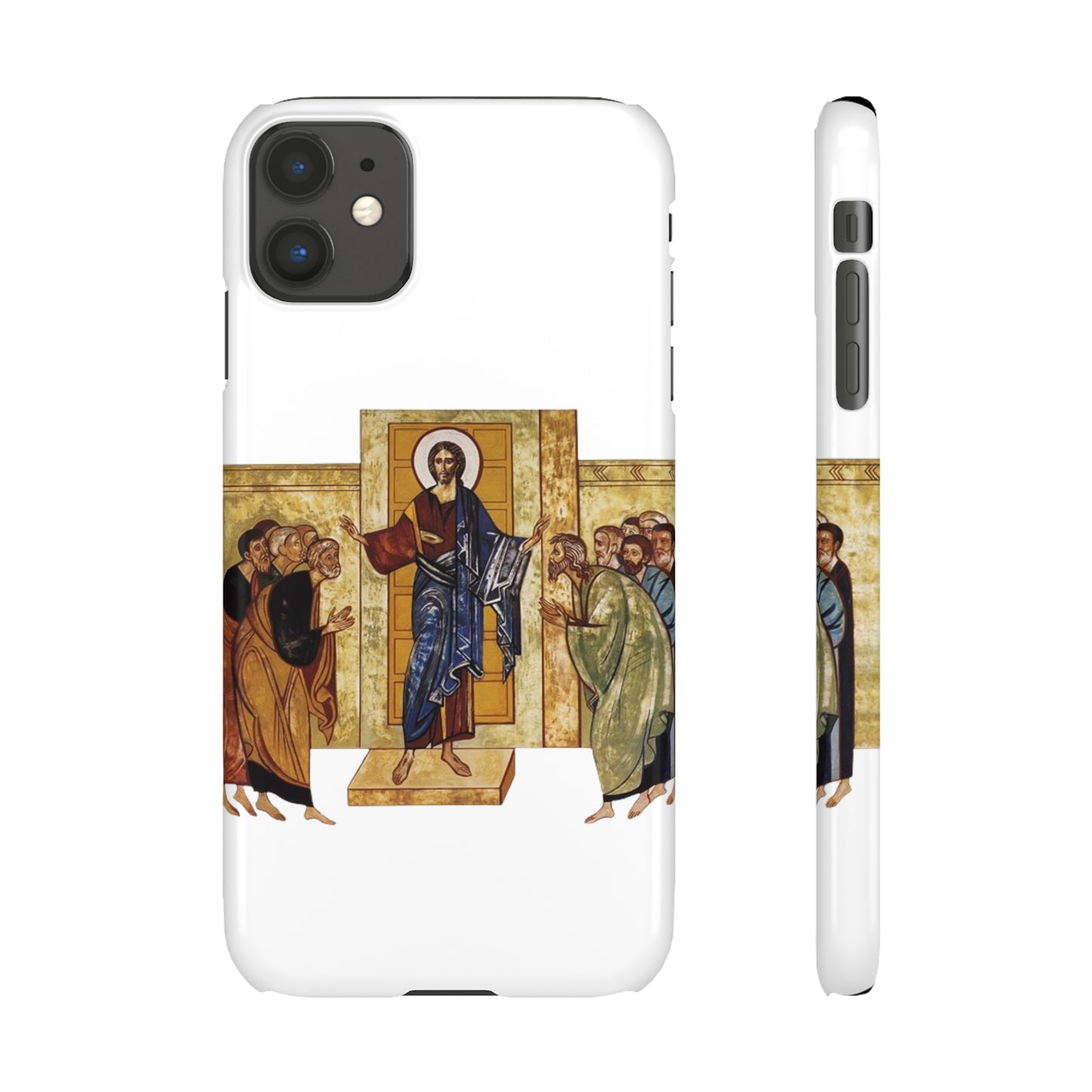 Apparition to the Disciples iPhone's Snap Cases (White)