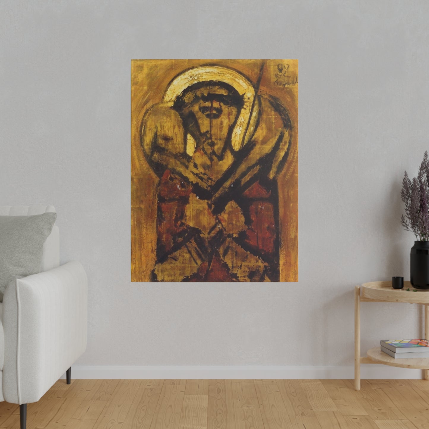 The Good Shepherd 1982 Matte Canvas