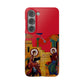 Annunciation Samsung Galaxy's Snap Cases (Red)