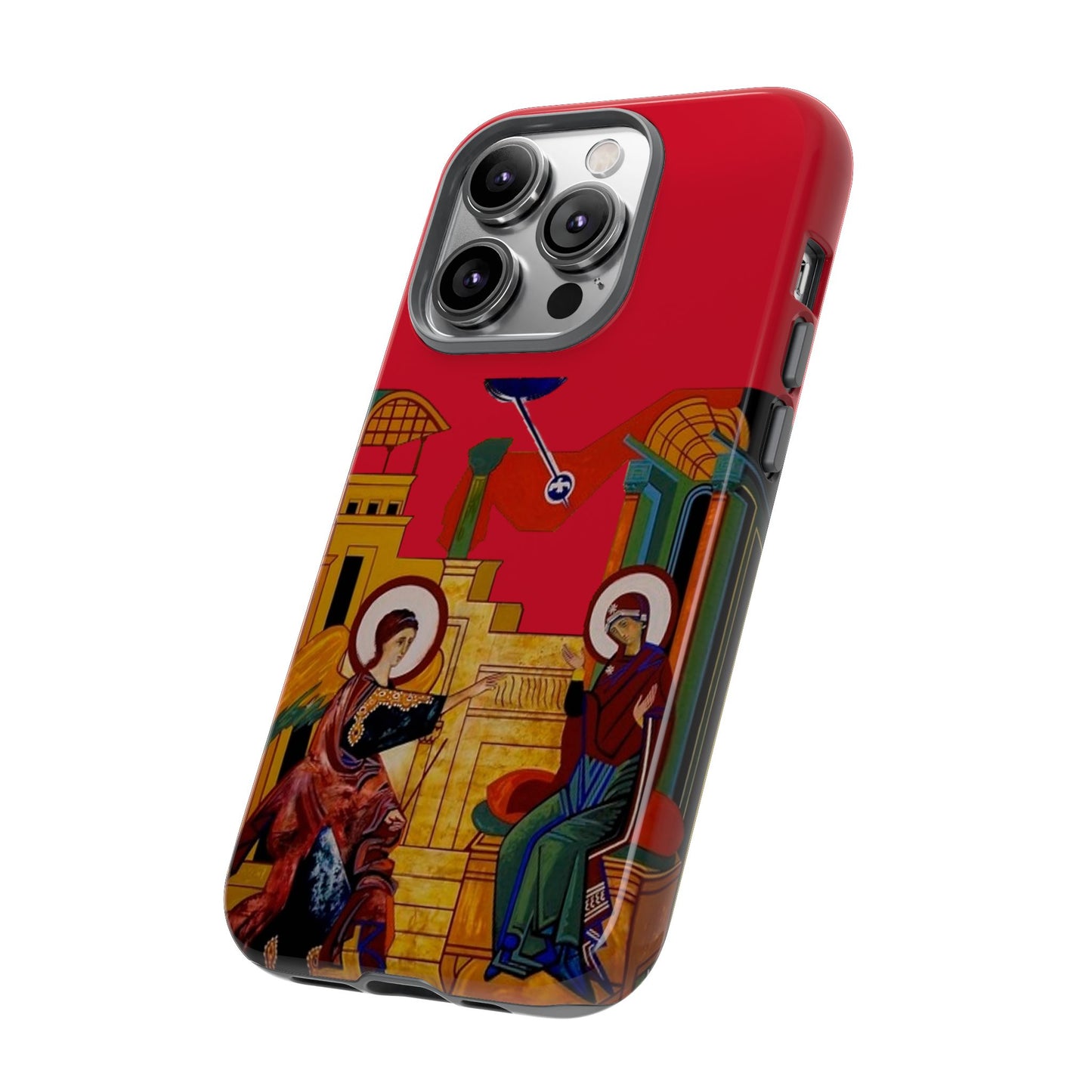 Annunciation Iphone's Tough Cases (Red)