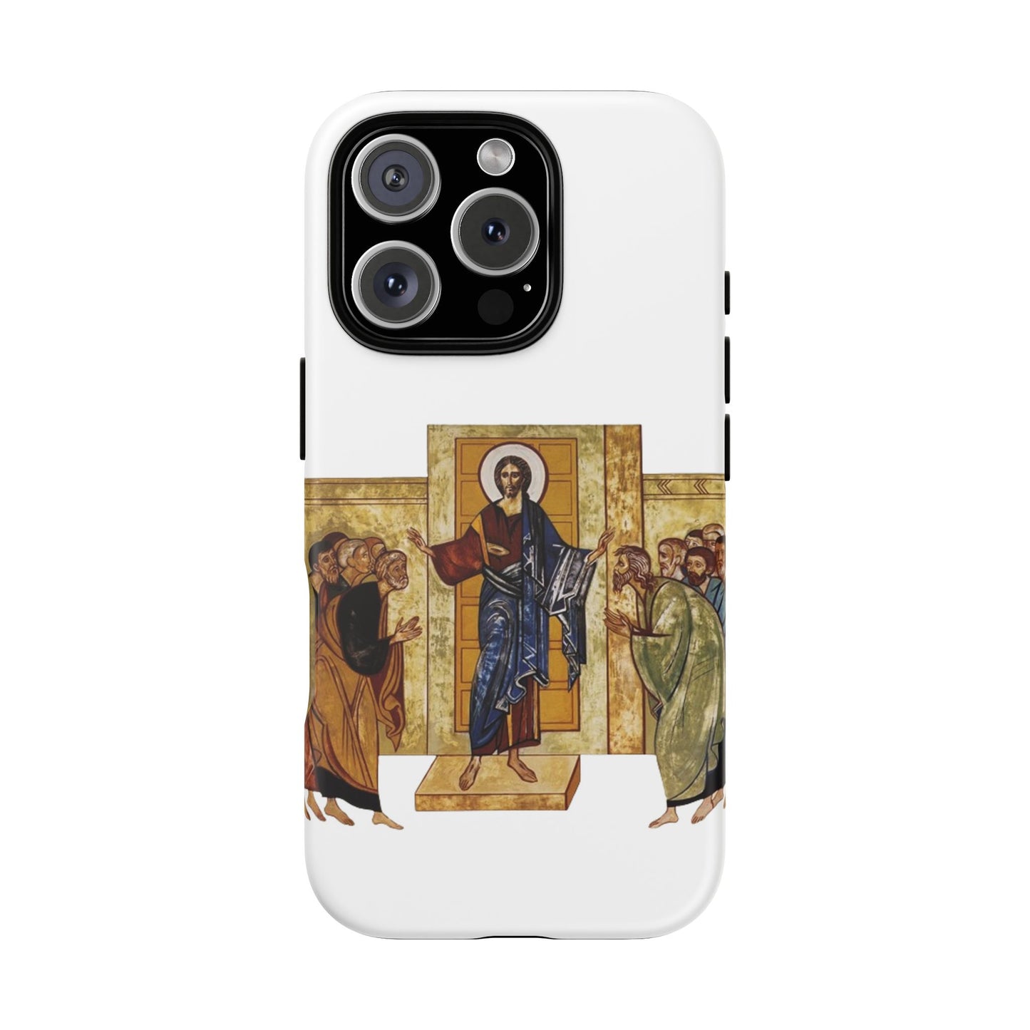 Apparition to the Disciples iPhone's Tough Cases (White)