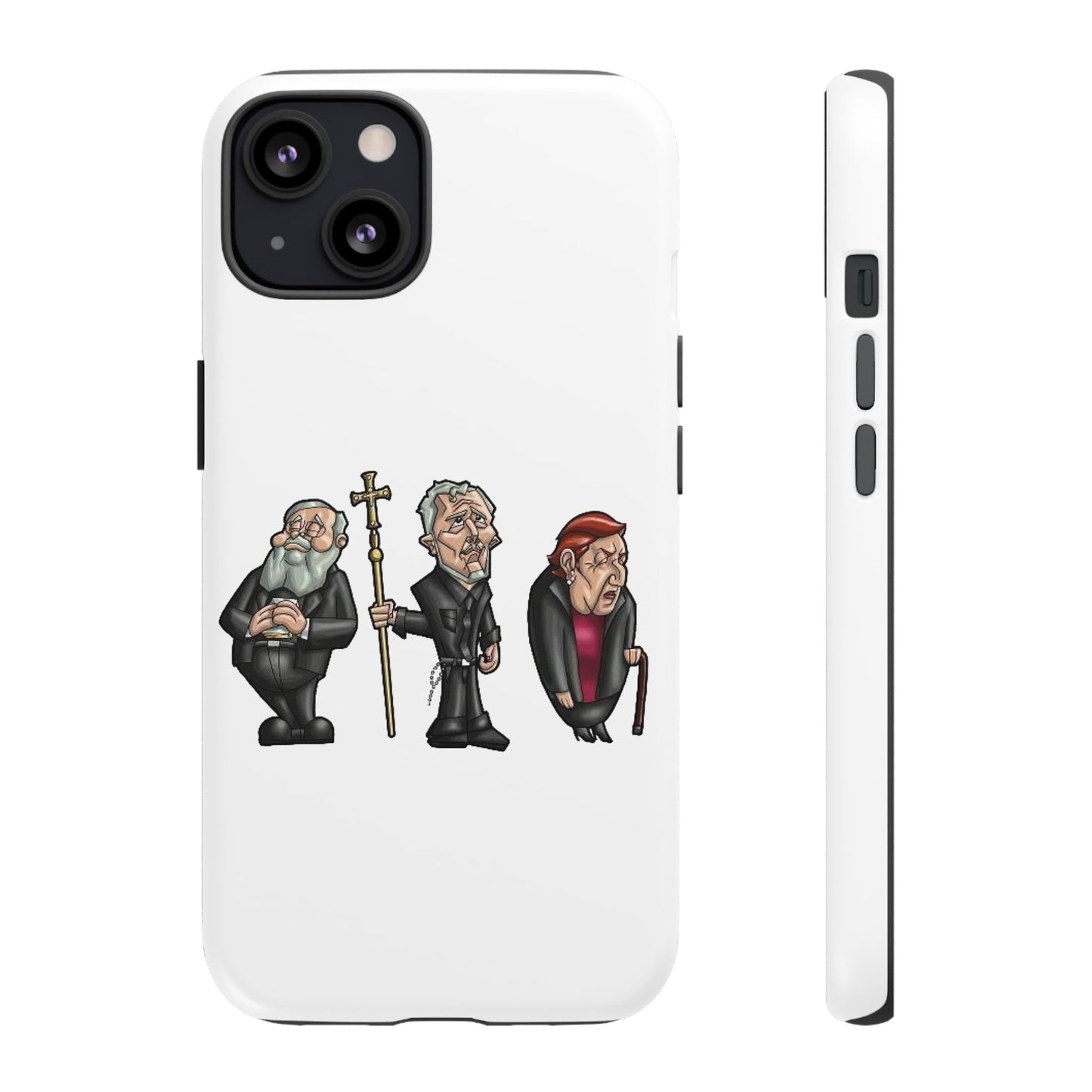 Initiators Cartoon iPhone's white Tough Cases