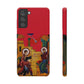 Annunciation Samsung Galaxy's Snap Cases (Red)