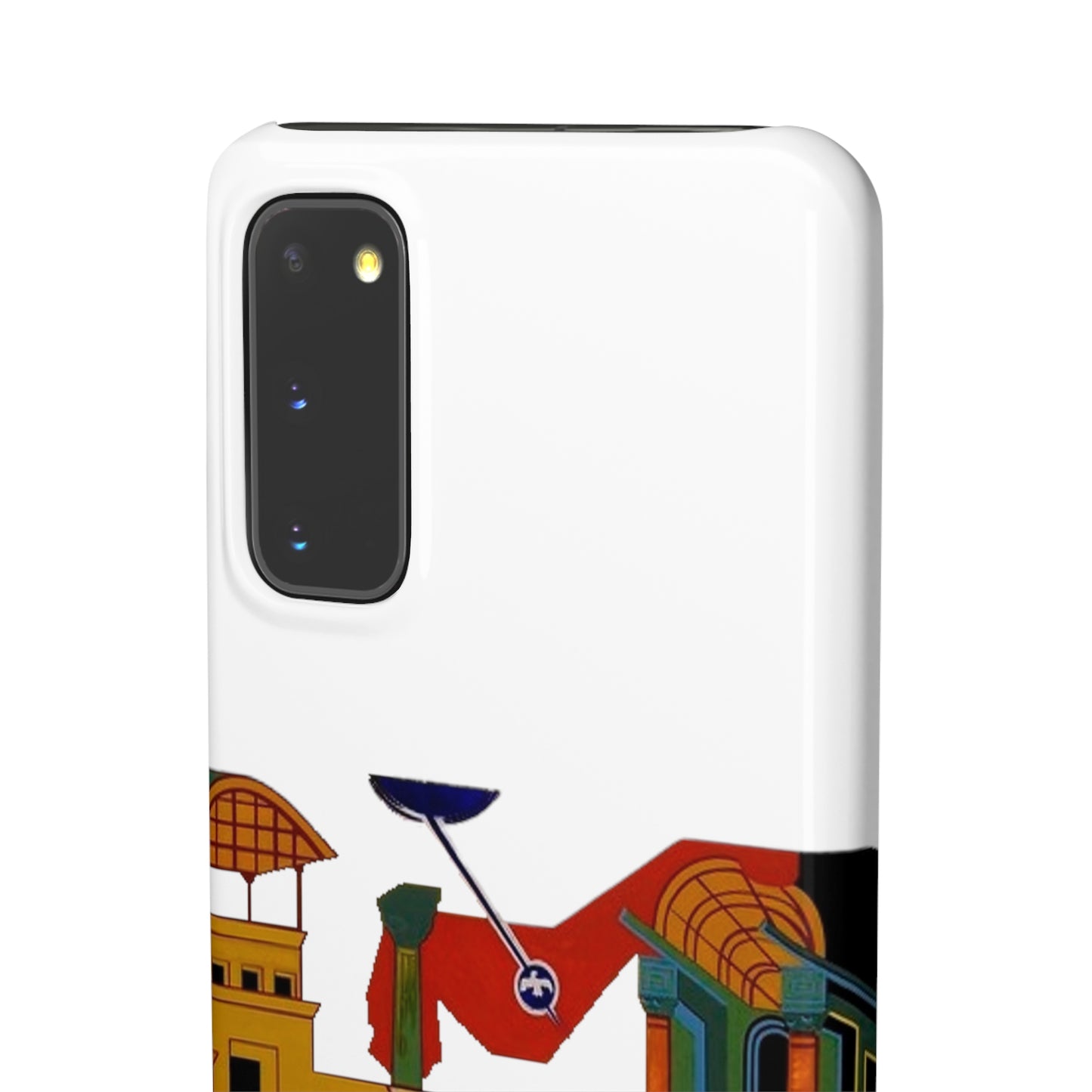 Annunciation Samsung Galaxy's Snap Cases (White)