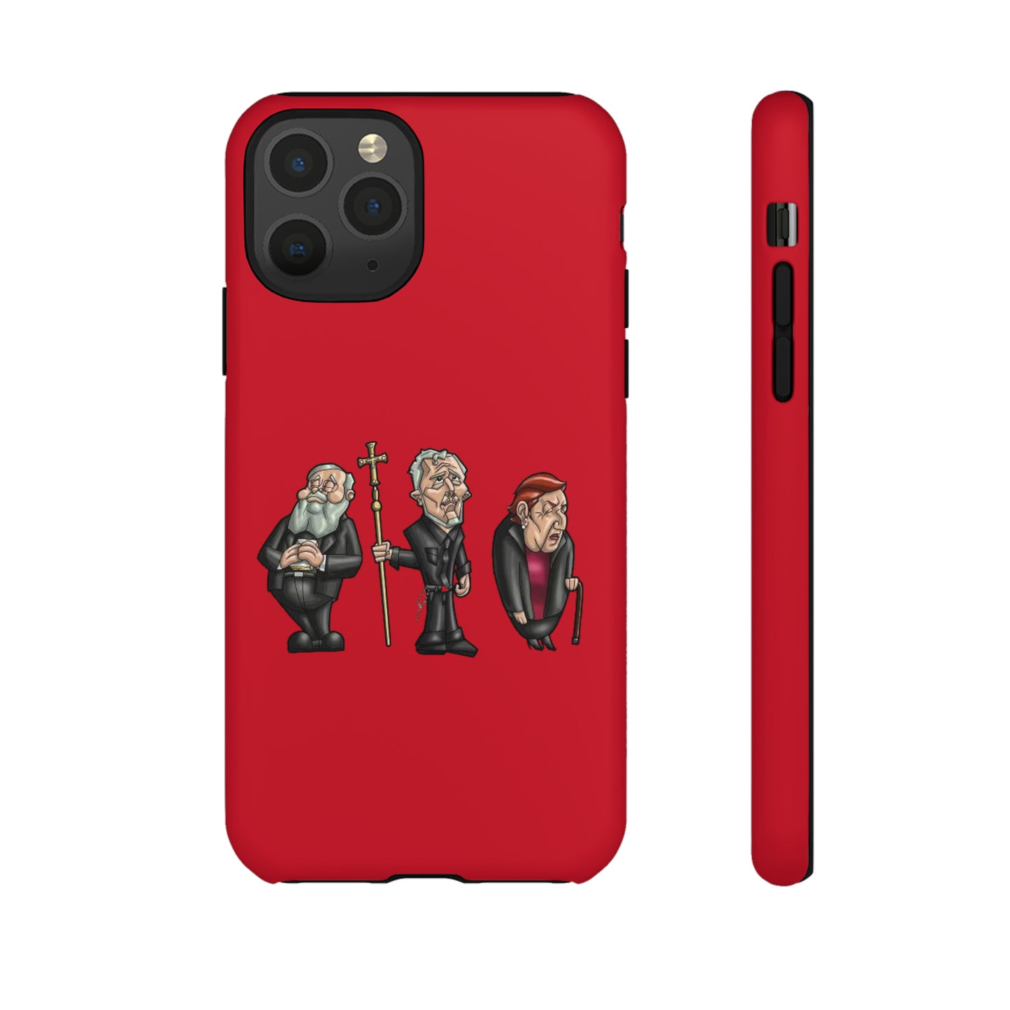 Initiators Cartoon iPhone's Red Tough Cases