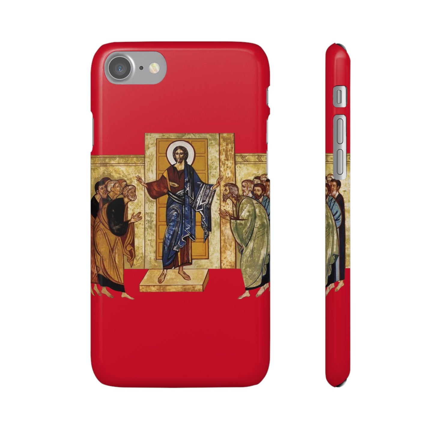 Apparition to the Disciples iPhone's Snap Cases (Red)