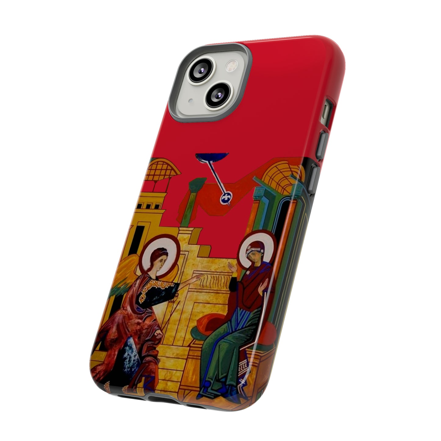 Annunciation Iphone's Tough Cases (Red)