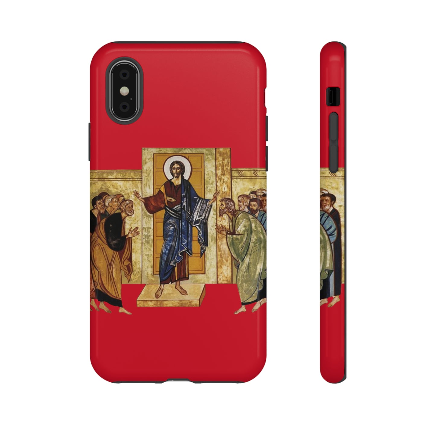 Apparition to the Disciples iPhone's Tough Cases (Red)