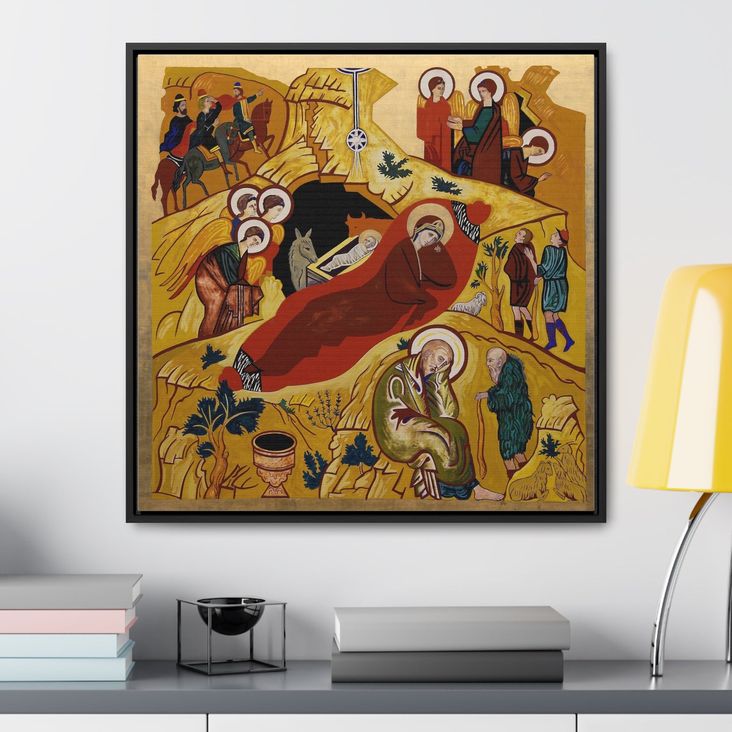 The nativity Canvas