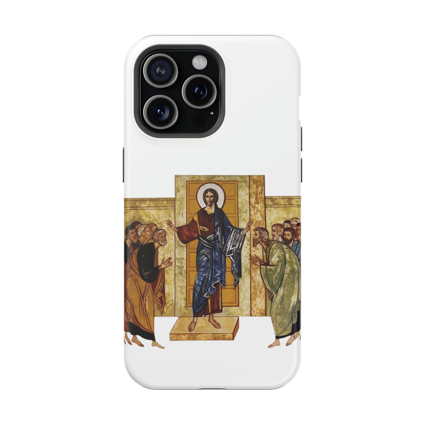 Apparition to the Disciples iPhone's MagSafe Tough Cases (White)