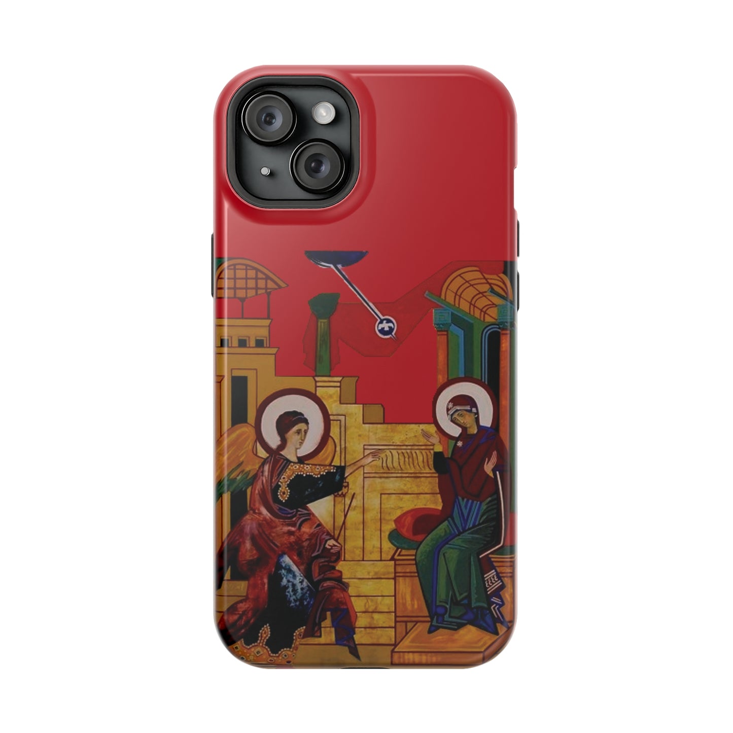 Annunciation Iphone's MagSafe Tough Cases (Red)