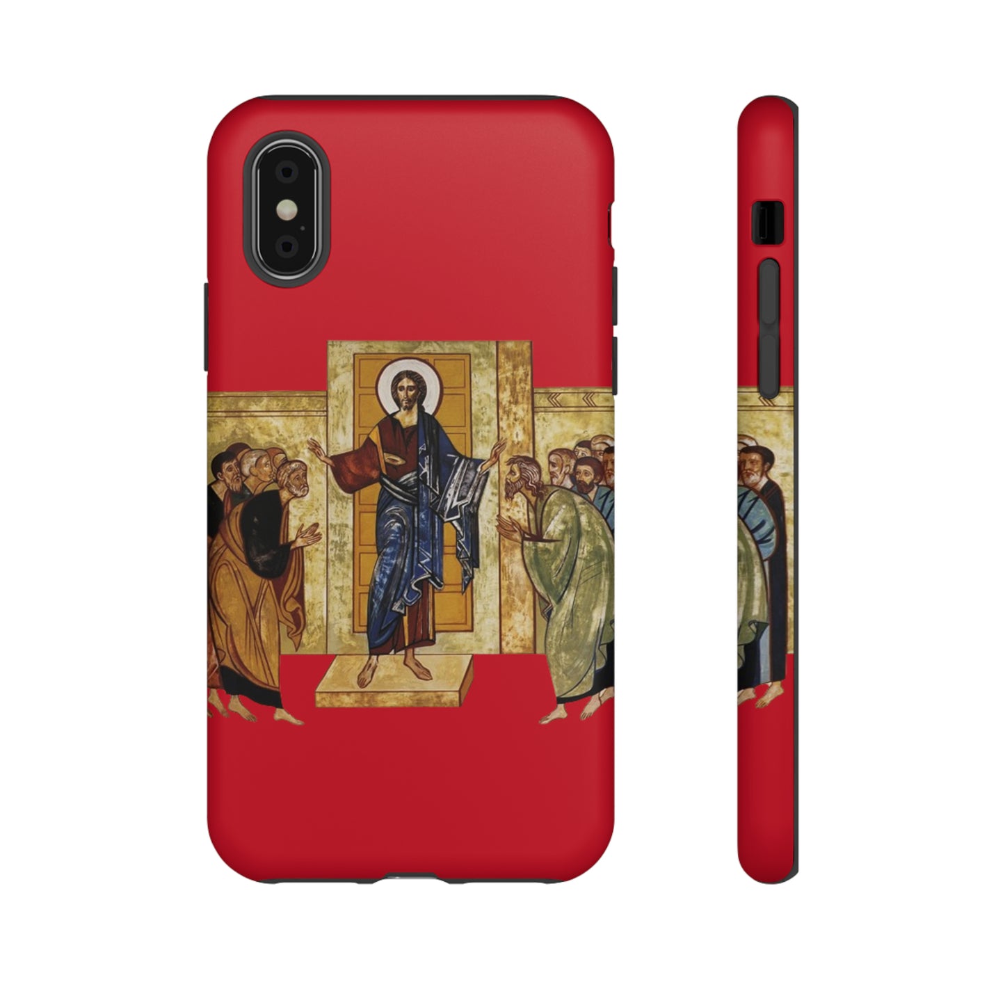 Apparition to the Disciples iPhone's Tough Cases (Red)