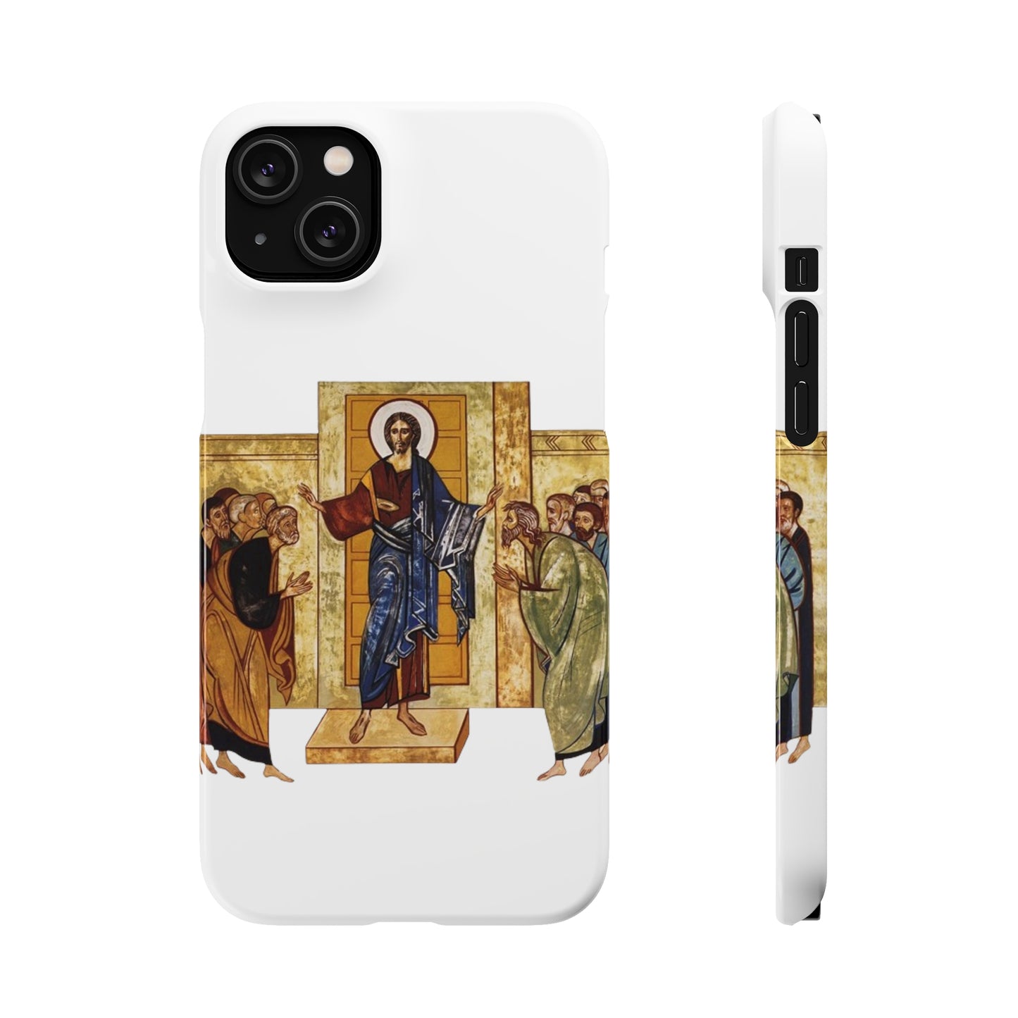 Apparition to the Disciples iPhone's Snap Cases (White)