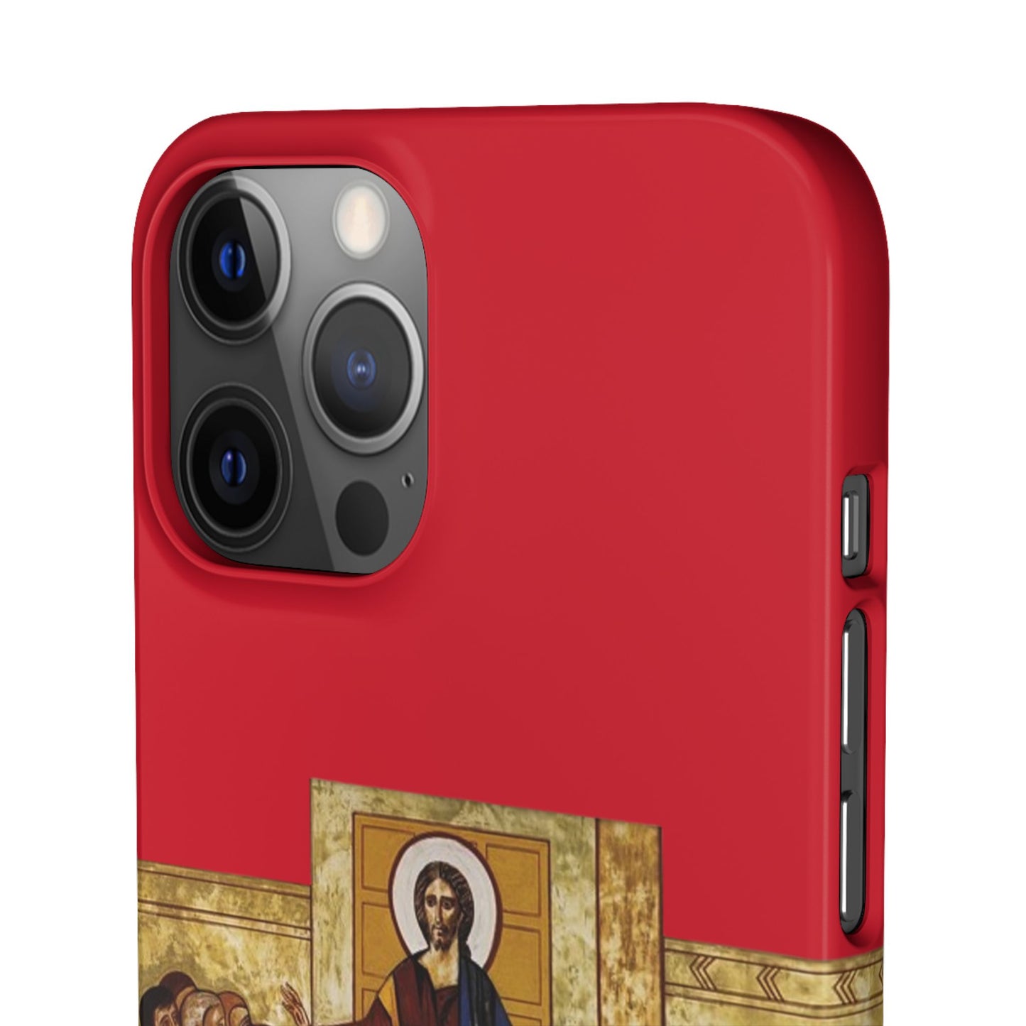 Apparition to the Disciples iPhone's Snap Cases (Red)