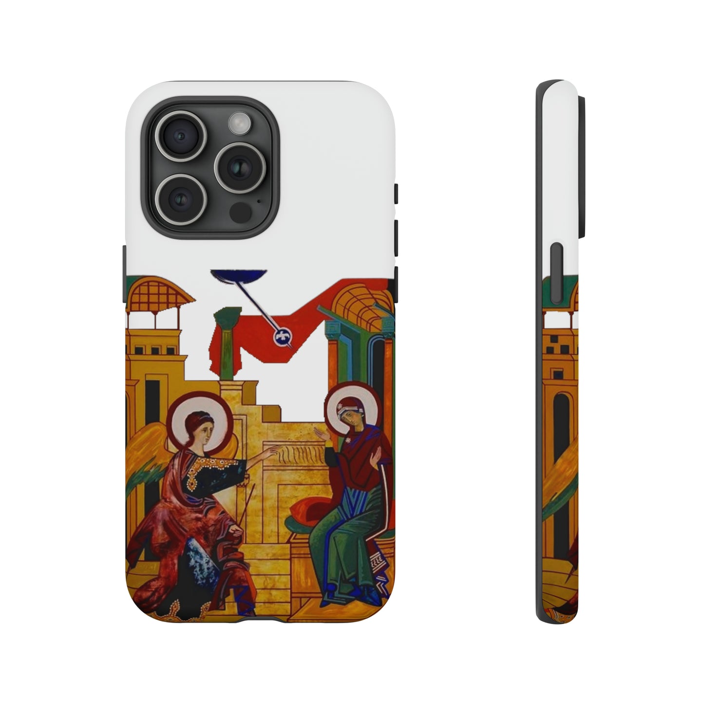 Annunciation Iphone's Tough Cases (White)