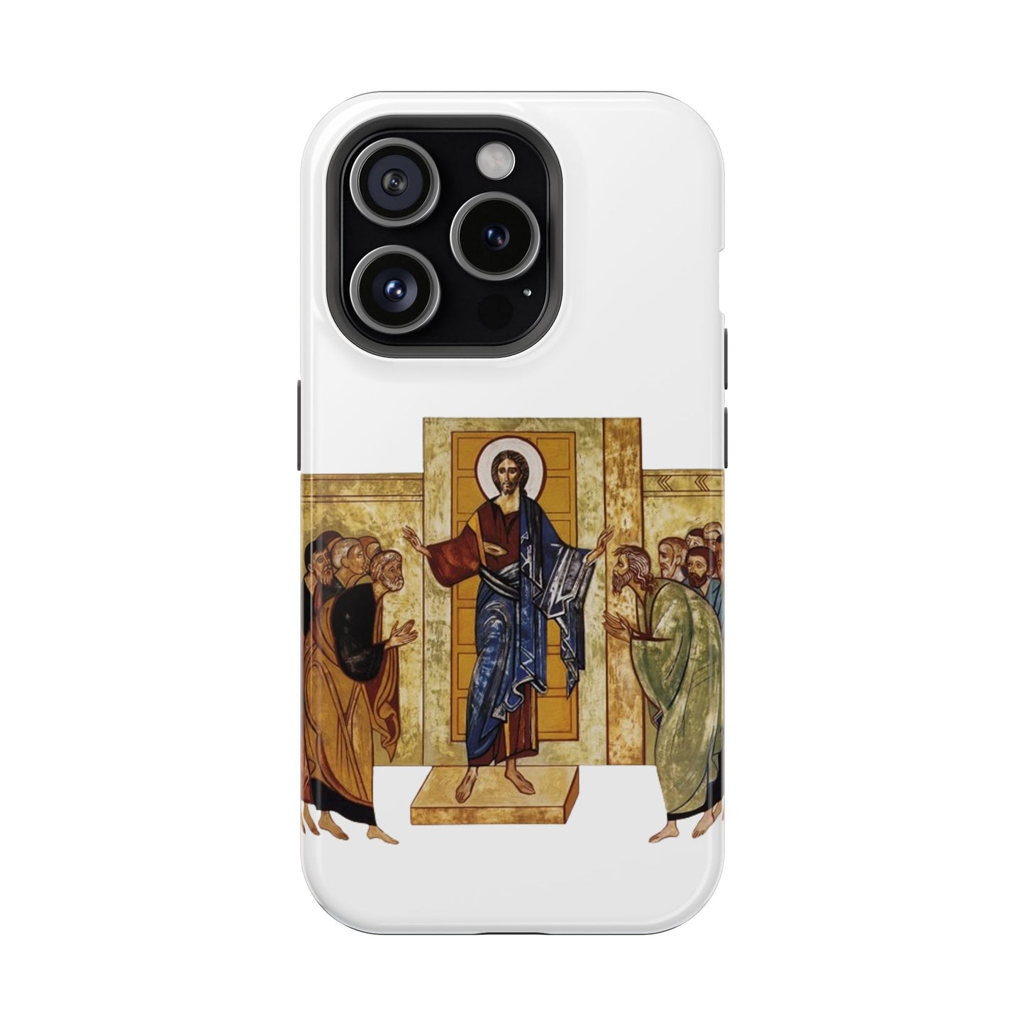 Apparition to the Disciples iPhone's MagSafe Tough Cases (White)