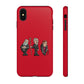 Initiators Cartoon iPhone's Red Tough Cases