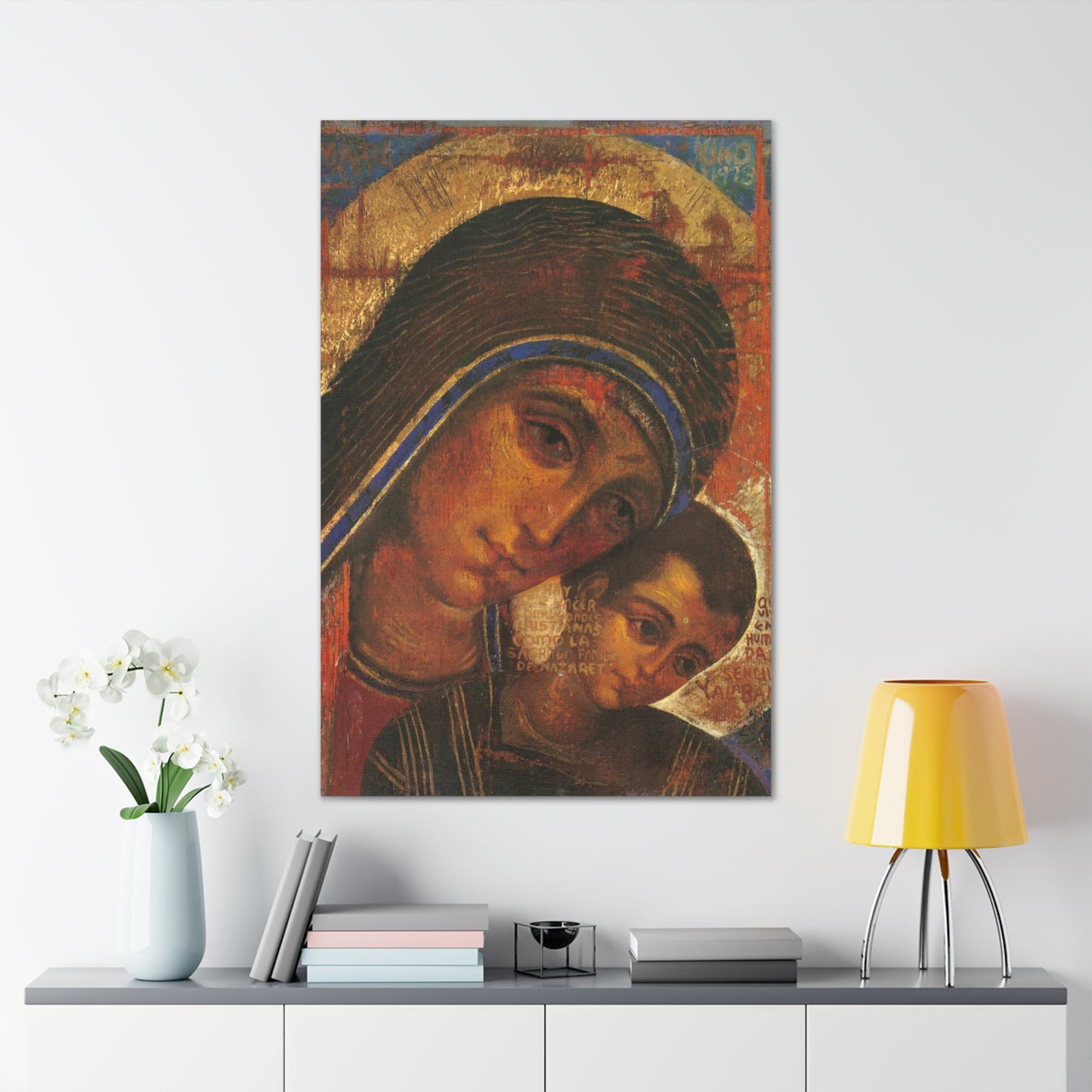 Virgin of the Way Canvas