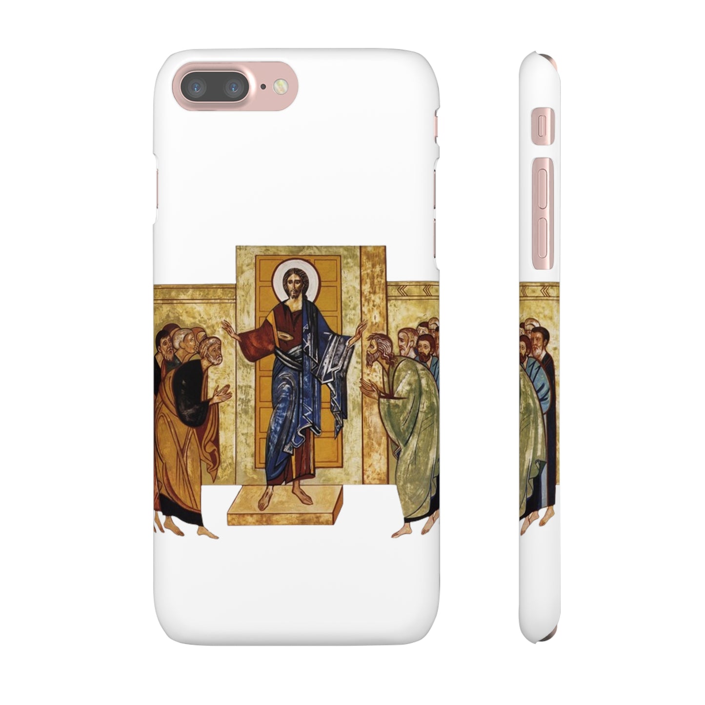 Apparition to the Disciples iPhone's Snap Cases (White)