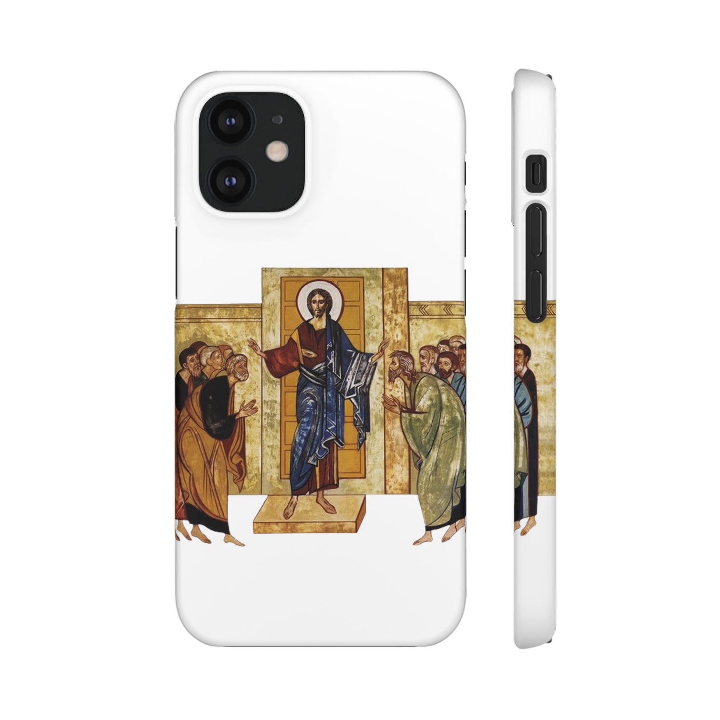 Apparition to the Disciples iPhone's Snap Cases (White)