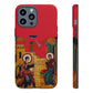 Annunciation Iphone's Tough Cases (Red)