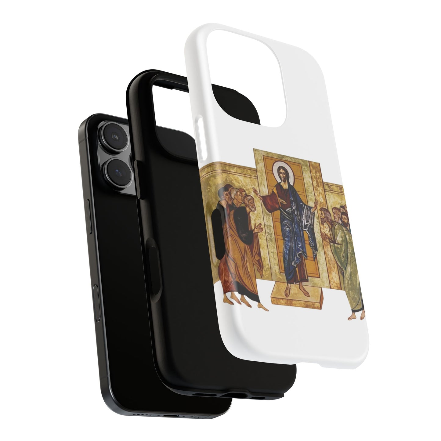 Apparition to the Disciples iPhone's Tough Cases (White)