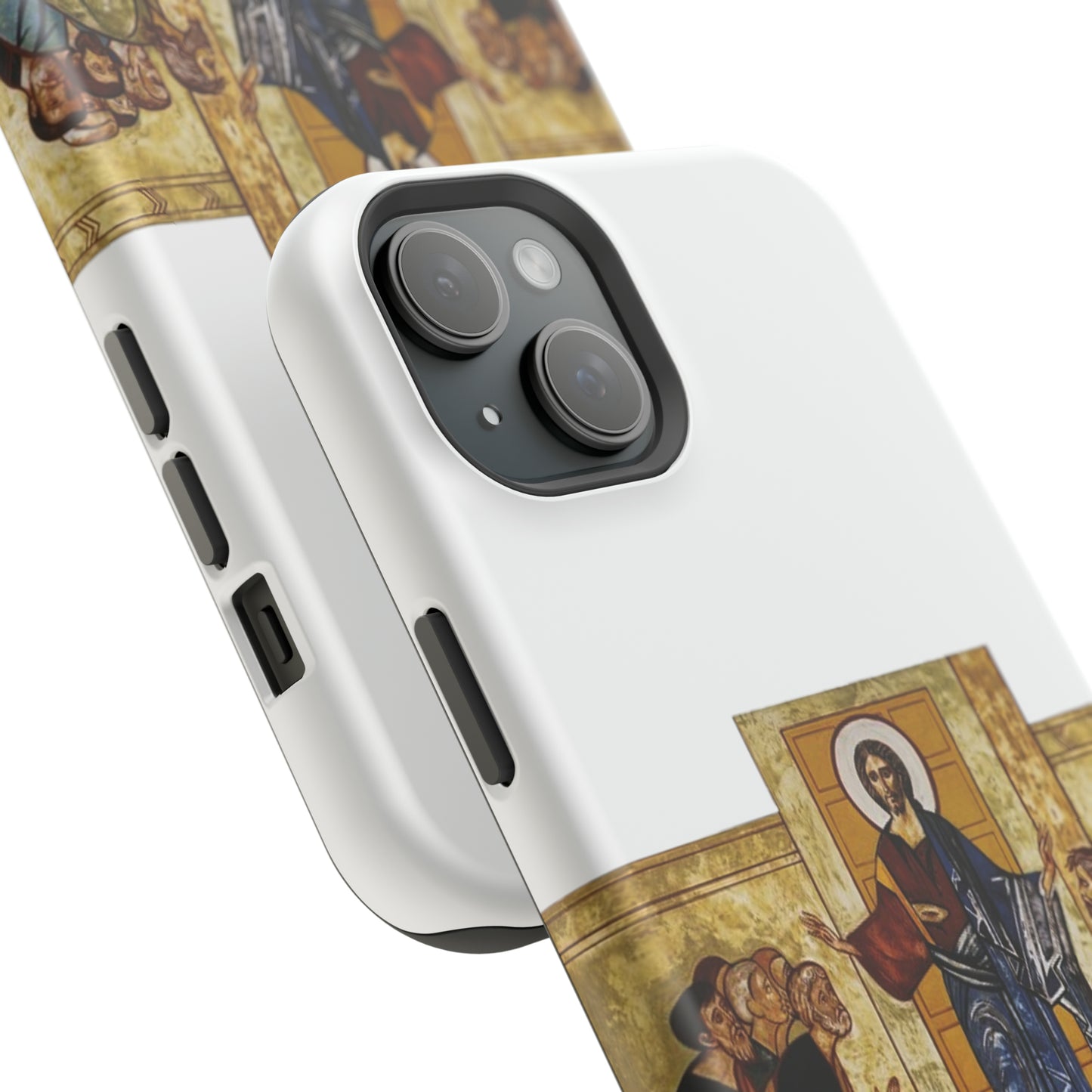 Apparition to the Disciples iPhone's MagSafe Tough Cases (White)