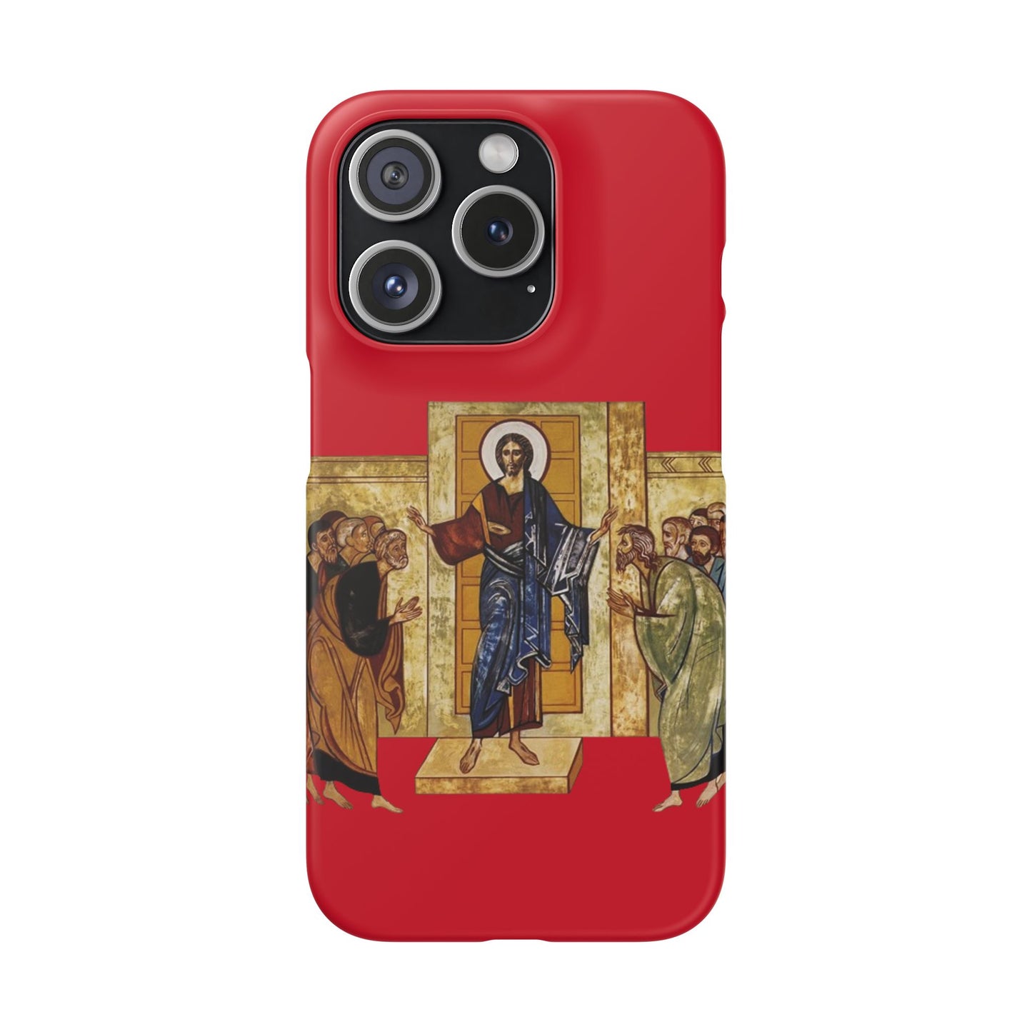 Apparition to the Disciples iPhone's Snap Cases (Red)